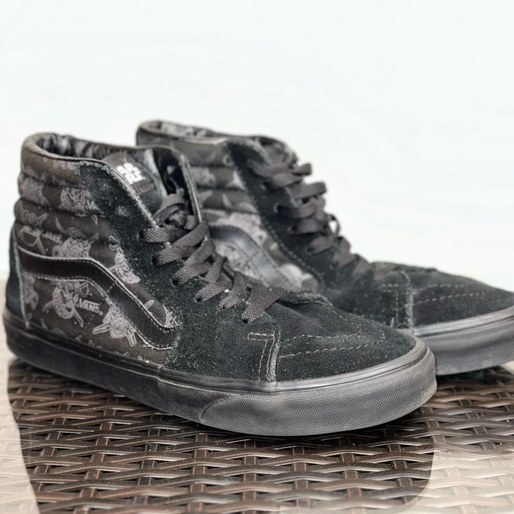 VANS x STAR WARS Sk8-Hi Top Shoes Darth Vader Storm DARK SIDE Men’s size 8 - Picture 8 of 10